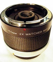 2X Vivitar MC 70-150 Matched Multiplier (fits any CA FD lens - £47.16 GBP