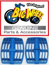 The Original &quot;Classic&quot; Big Wheel, Replacement Parts, Pedals, Blue, 1 pair - $12.22