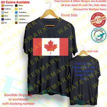1 CANADA CANADIAN NATIONAL FLAG T-shirt All Size Adult S-5XL Kids Babies... - £18.38 GBP