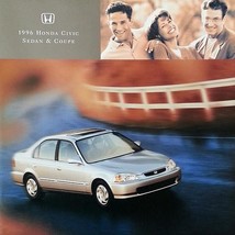 1996 Honda CIVIC COUPE SEDAN brochure catalog US 96 LX HX EX - $6.00
