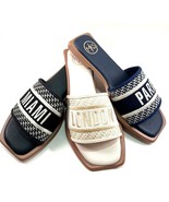 Makers Bobbie-4 Flat Slip On Comfort Sandal Choose Sz/Color - £19.69 GBP