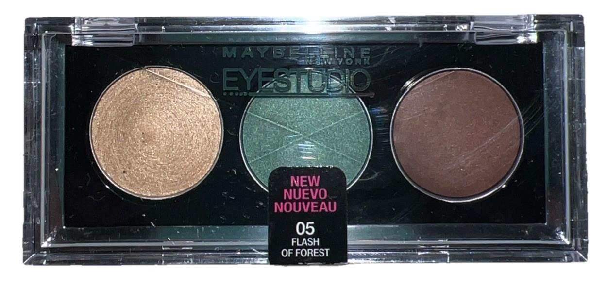 1- Maybelline EYESTUDIO #05 FLASH OF FOREST (New/Sealed/Discontinued) SE... - $11.87