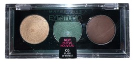 1- Maybelline EYESTUDIO #05 FLASH OF FOREST (New/Sealed/Discontinued) SE... - $11.87