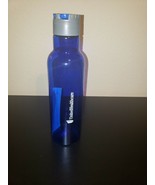 NEW UNITED HEALTHCARE CLEAR NAVY BLUE &amp; GRAY COLD WATER BOTTLE W/HANDLE ... - £10.16 GBP