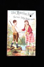 Victorian Trade Card Master Soap A.E Streight Groceries Provisions Toled... - $475.72 MXN