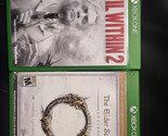 SET OF 2 :THE ELDER SCROLL ONLINE + Evil within 2 Xbox One (XB1) / COMPLETE - $10.88