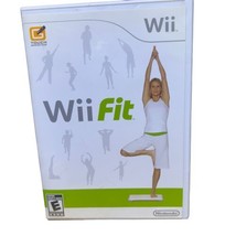 Wii Fit Nintendo 2008 Complete Game And Manual - $7.78