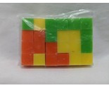 Lot Of (24) Board Game Cubes 1/2&quot; Orange Yellow Green Plastic  - $15.18 CAD