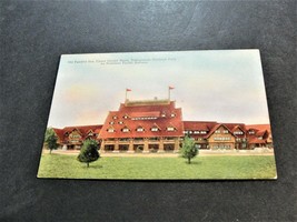 Old Faithful Inn, Yellowstone National Park - Wyoming - Unposted 1900s Postcard. - £8.96 GBP