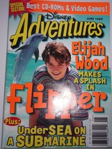 Disney Adventures Elijah Wood Flipper Plus Under the Sea on a Sub June 1996 - £3.98 GBP