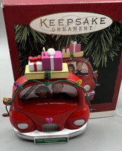 Ornament Hallmark Keepsake Our First Christmas Together Car Photo Holder 1995 - £5.01 GBP