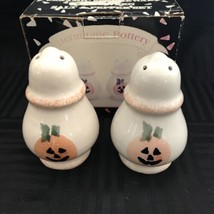 Vintage 1996 Limited Edition Hermitage Pottery - Halloween/ Fall Salt An... - $88.02 MXN