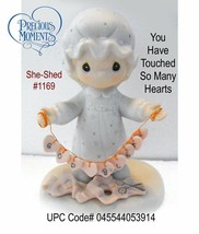 Precious Moments 1991 You Have Touched So Many Hearts Figurine Vintage - £15.69 GBP