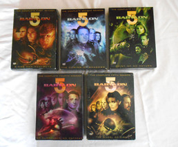 Babylon 5 DVD complete sets, seasons 1-5 used from original owner  - £58.99 GBP