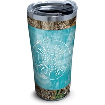 Tervis Realtree Take Your Best Shot 20oz Stainless Steel Tumbler W/ Lid Camo New - £12.78 GBP