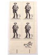 United States Stamps Block of 4  US #1242 1964 5c Sam Houston - $3.99