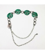 Treska Green and Silver Tone Chain Link Belt - €14,39 EUR