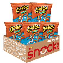 Cheetos Cheese Flavored Snacks, Puffs, 0.875 Ounce (Pack of 40) - £26.33 GBP