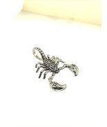 Scorpio Zodiac Scorpion Pendant Necklace Stainless Steel Jewelry Men - €5,12 EUR