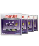 4x Maxell LTO Ultrium 3 Data Cartridge 400GB 800GB - $24.95