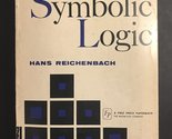 Elements of Symbolic Logic [Paperback] Reichenbach, Hans - $22.53