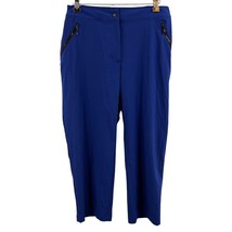 Zenergy by Chicos Blue Nylon Cropped Pants Size 0 / 4 - £12.67 GBP