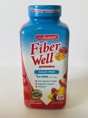 Primary image for Vitafusion Fiber Well Gummies Delicious Natural Flavors - 220 ct. - Exp 11/2025