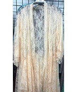 Classy Cream Bone Beige Lace Stevie Nicks Vintage Style Bohemian DeLuxe ... - $411.65 CAD
