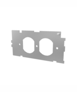 10 PK Legrand RFBADP Duplex Device Plate for RFBA Floor Boxes, Gray Stee... - $153.00