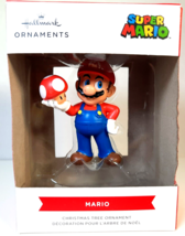 New Hallmark Nintendo Super Mario With Super Mushroom Christmas Ornament 2022 - £10.23 GBP