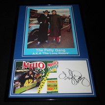 Kyle Petty Signed Framed 12x18 Photo Display w/ Richard Petty Gang - £61.94 GBP