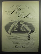 1952 Ritz Carlton Hotel Ad - Long live the Ritz.. at the Carlton House - £14.73 GBP