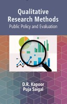 Qualitative Research Methods: Public Policy and Evaluation [Hardcover] - £30.95 GBP