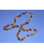 Necklace Multi Colored Rocks Stones Costume Jewelry Vintage 1950&#39;s 1960&#39;... - $760.08 MXN