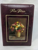 Flower Vase Mini Album 4x5 1/2&quot; - £17.57 GBP