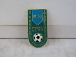 Vintage Soviet Soccer Pin - Dnipro Dnipropetrovsk League Champions -Stamped Pin  - $19.00