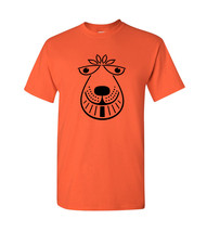 Men&#39;s Space Hopper T-Shirt - Orange Bouncer Tee - £10.30 GBP