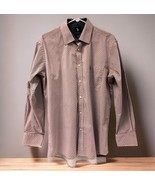 U.S. Polo Assn. Men&#39;s Slim Fit XL Red Striped Semi Spread Collar Dress S... - $25.45 CAD