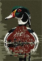 Pepita Needlepoint kit: Mallard Up Close, 7&quot; x 10&quot; - £40.09 GBP+