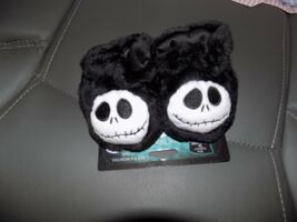 Nightmare Before Christmas Black Jack Baby Booties Costume Shoes Plush NEW - $23.14