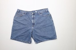 Vintage Y2K 2001 Levis Womens Size 22W Distressed Denim Jean Shorts Jort... - $59.35