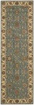 Nourison 66866 Living Treasures Area Rug Collection Aqua 2 ft 6 in. x 8 ft Runne - £230.88 GBP