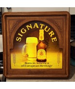 Stroh’s Dissolving Illumination Lighted Bar Beer Sign Peter W. Stroh Signed - €91,23 EUR