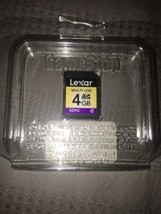 Lexar 4GB Multi-Use Secure Digital SDHC Memory Card - $9.89