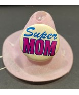 Vintage Thomas Dam Troll Super Mom Hat Accessory. Hat and Pin Only. - £8.87 GBP