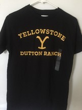 NEW Men&#39;s Yellowstone Logo Short Sleeve Graphic Small T-Shirt - $251.99 MXN