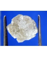 WHITE DIAMOND ROUGH FACET GEM GEMSTONE CANADA GENUINE NATURAL UNCUT 1 CT... - $32.62