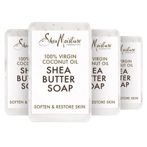 SheaMoisture Shea Butter Soap for All Skin Types 100 percent Virgin Coconut Oil  - £43.15 GBP