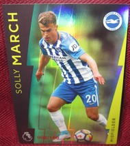 2018 Topps Platinum Premier League #14 Solly March Green 2/100 - £6.29 GBP
