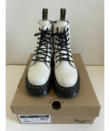 Dr. Martens Air Wair Unisex US M4/W5 Jadon Combat Platform Boots White 1... - $178.20